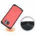 Samsung Galaxy Note 5 - Heavy Duty Hybrid TPU PC Protective Phone Cover Case - Red